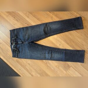 Dark Blue Denim Jeans